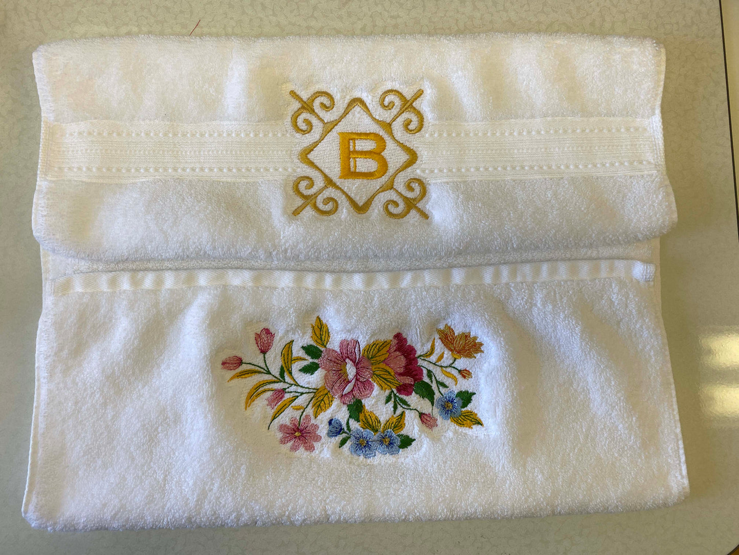 Stitched Luxe Hand Towel